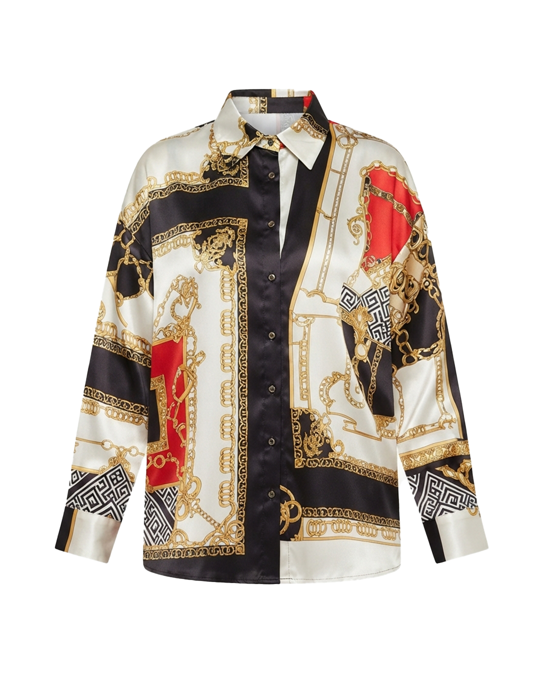 Regal Silk Print Shirt
